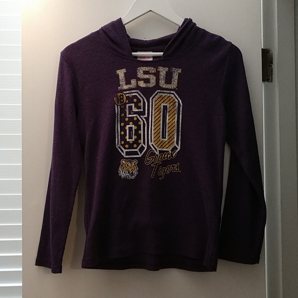 LSU hoodie girls sz XL14/16